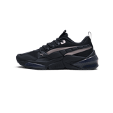 PUMA LQDCELL Optic Evo Sneakers in Black/Rose Gold Angle 1