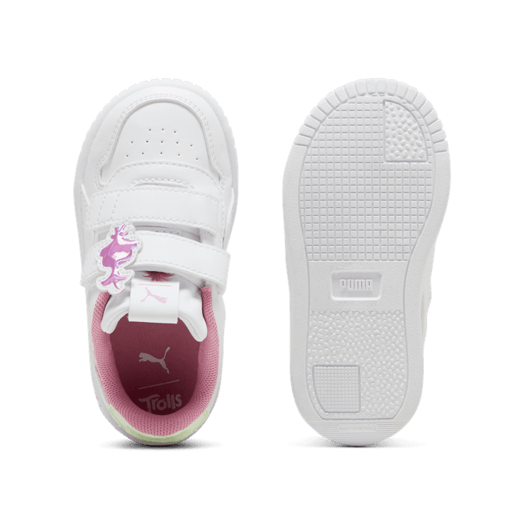 PUMA x TROLLS Carina Street s' Sneakers in White/Mauved Out (TD) Angle 0