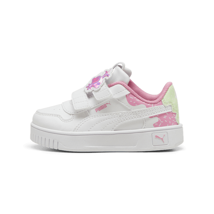 PUMA x TROLLS Carina Street s' Sneakers in White/Mauved Out (TD) Angle 1
