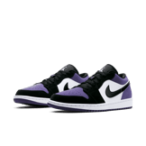 Jordan 1 Low Court Purple Angle 2