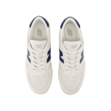 New Balance T500 Sea Salt Navy Angora Angle 1
