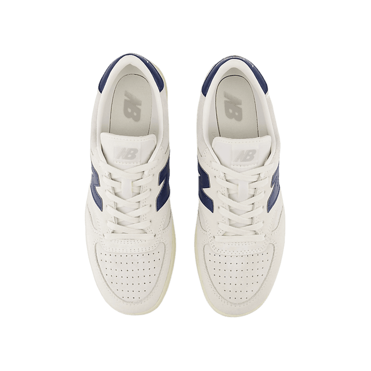 New Balance T500 Sea Salt Navy Angora Angle 1