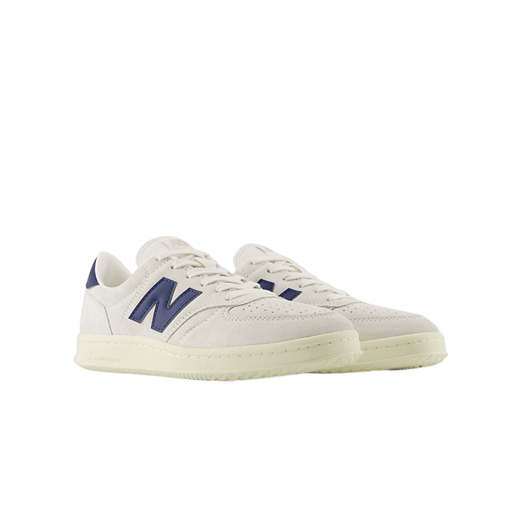 New Balance T500 Sea Salt Navy Angora Angle 2
