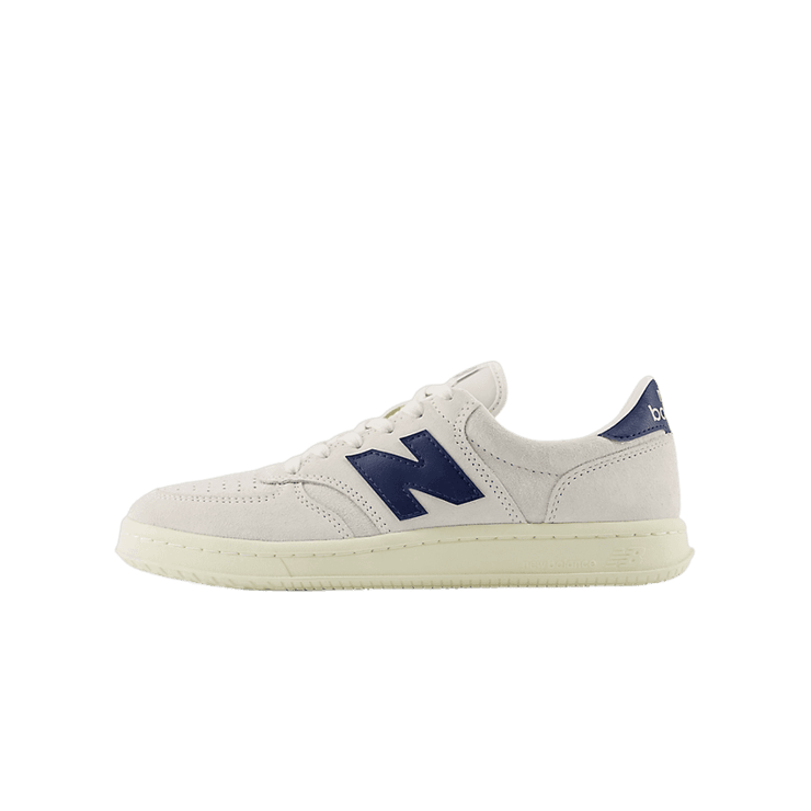 New Balance T500 Sea Salt Navy Angora Angle 5