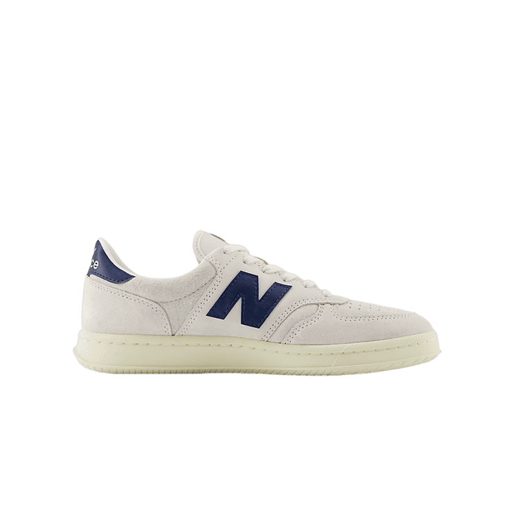 New Balance T500 Sea Salt Navy Angora Angle 6