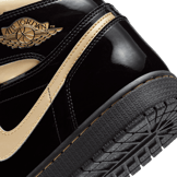 Air Jordan 1 Retro High Black Metallic Gold Angle 5