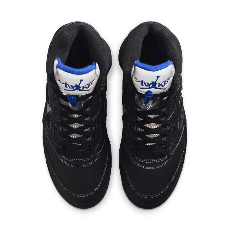 Air Jordan 5 Retro Awake NY Black Racer Blue Angle 8