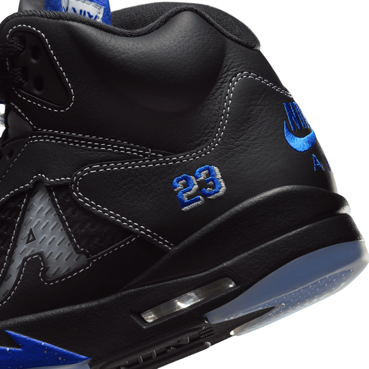 Air Jordan 5 Retro Awake NY Black Racer Blue Angle 12
