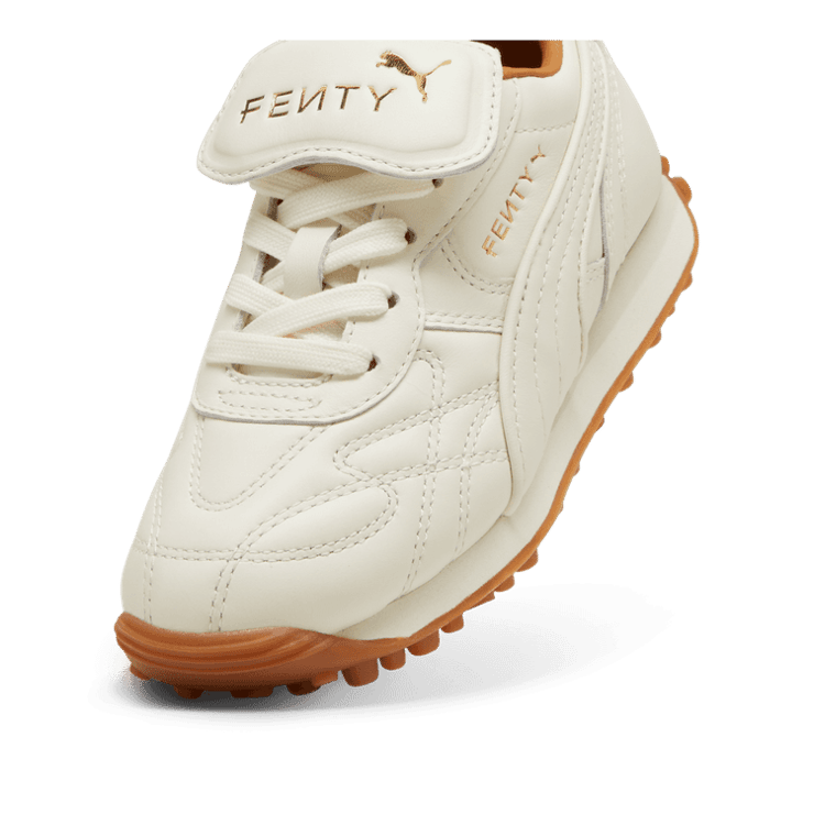 FENTY x PUMA AVANTI VL Sneakers in Warm White (PS) Angle 2