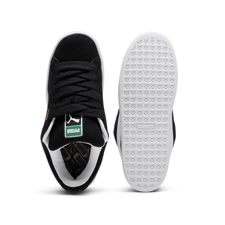 PUMA Suede XL Sneakers in Black/White Angle 0