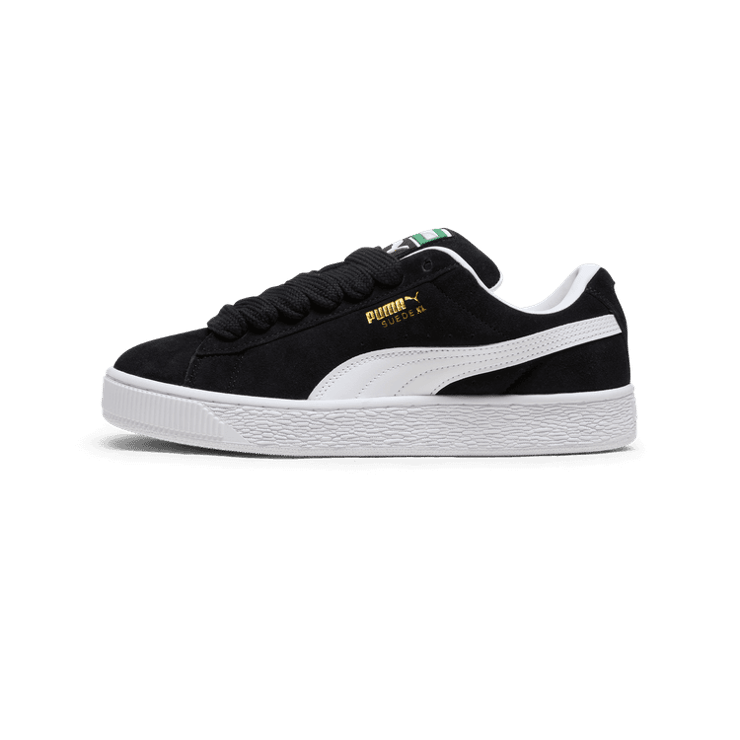 PUMA Suede XL Sneakers in Black/White Angle 1