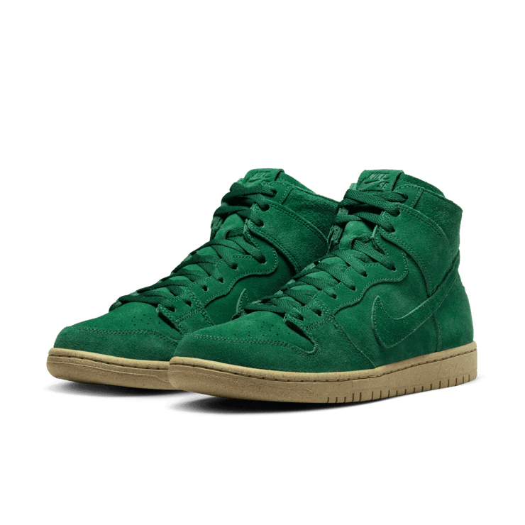 Nike SB Dunk High Decon Gorge Green Angle 2