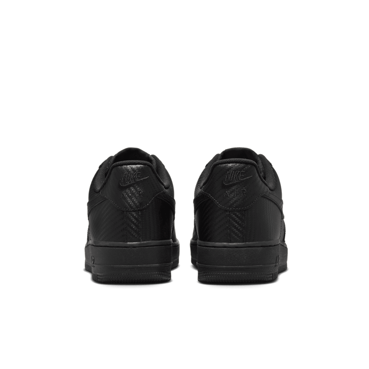 Nike Air Force 1 Low Carbon Fiber Black Angle 4