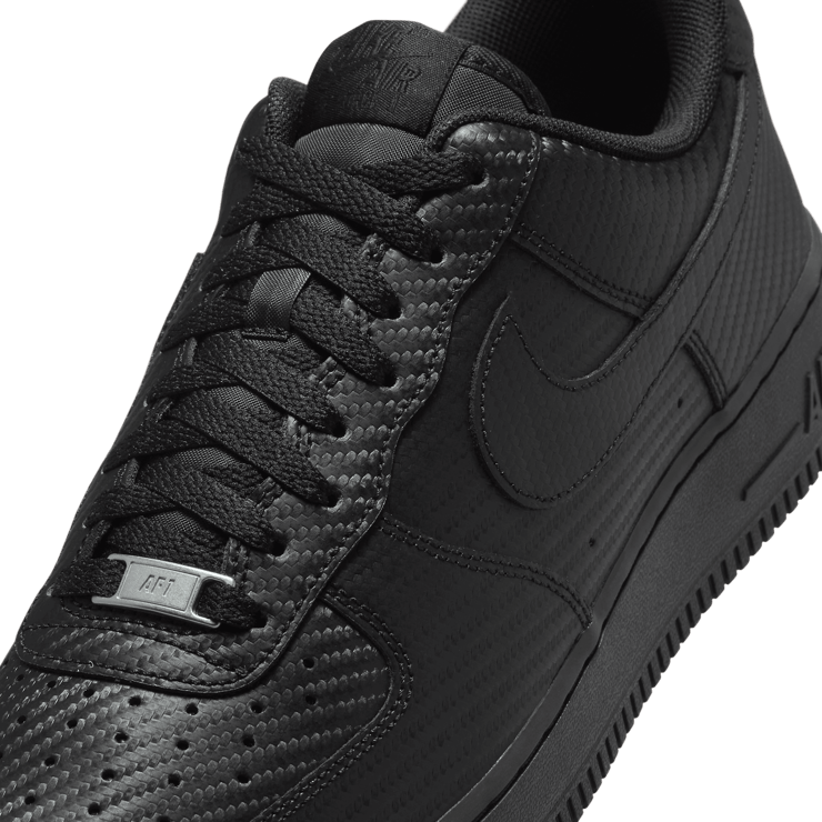 Nike Air Force 1 Low Carbon Fiber Black Angle 5