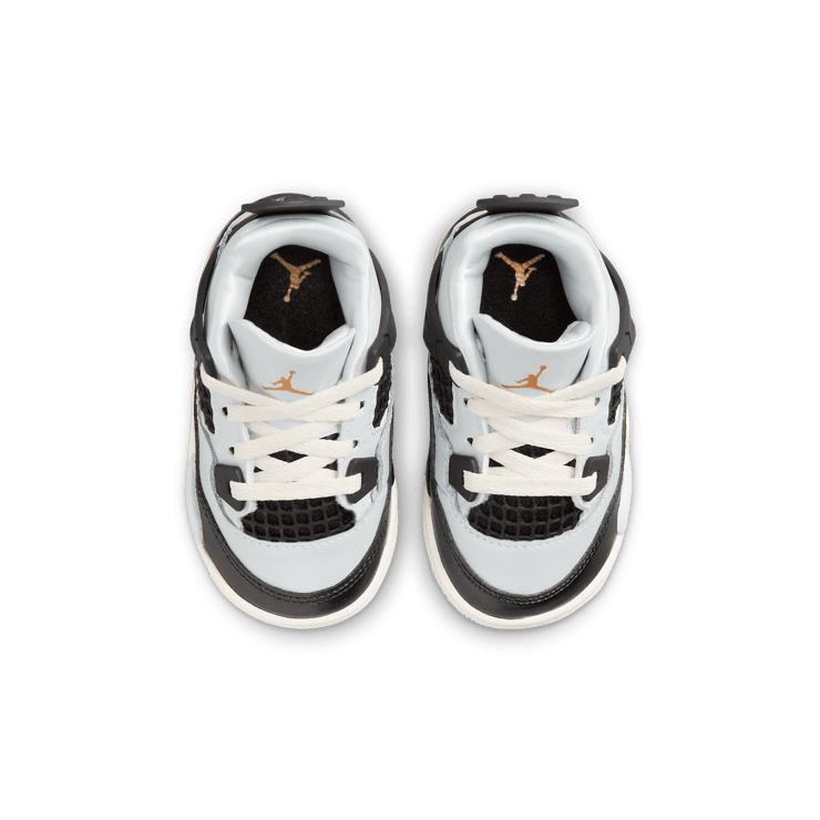 Air Jordan 4 Retro Platinum Gold (TD) Angle 2