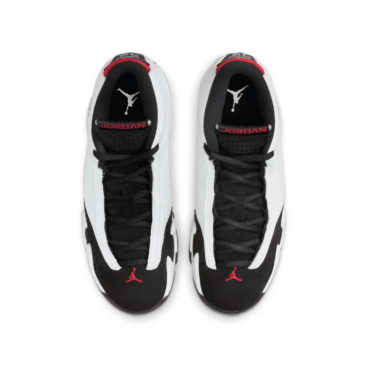 Air Jordan 14 Retro Black Toe (GS) Angle 1