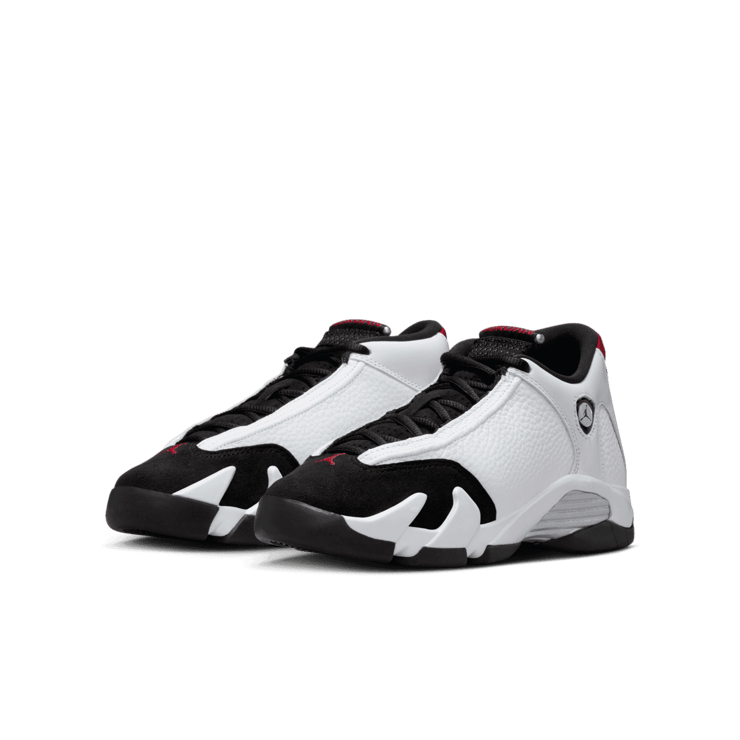 Air Jordan 14 Retro Black Toe (GS) Angle 2
