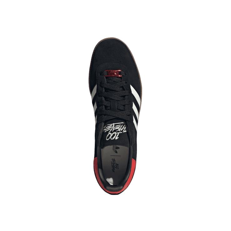 adidas Palos Hills 100 Thieves Black Red Angle 0