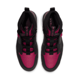 Jordan 1 High React Black Noble Red Angle 1