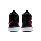 Jordan 1 High React Black Noble Red Angle 3