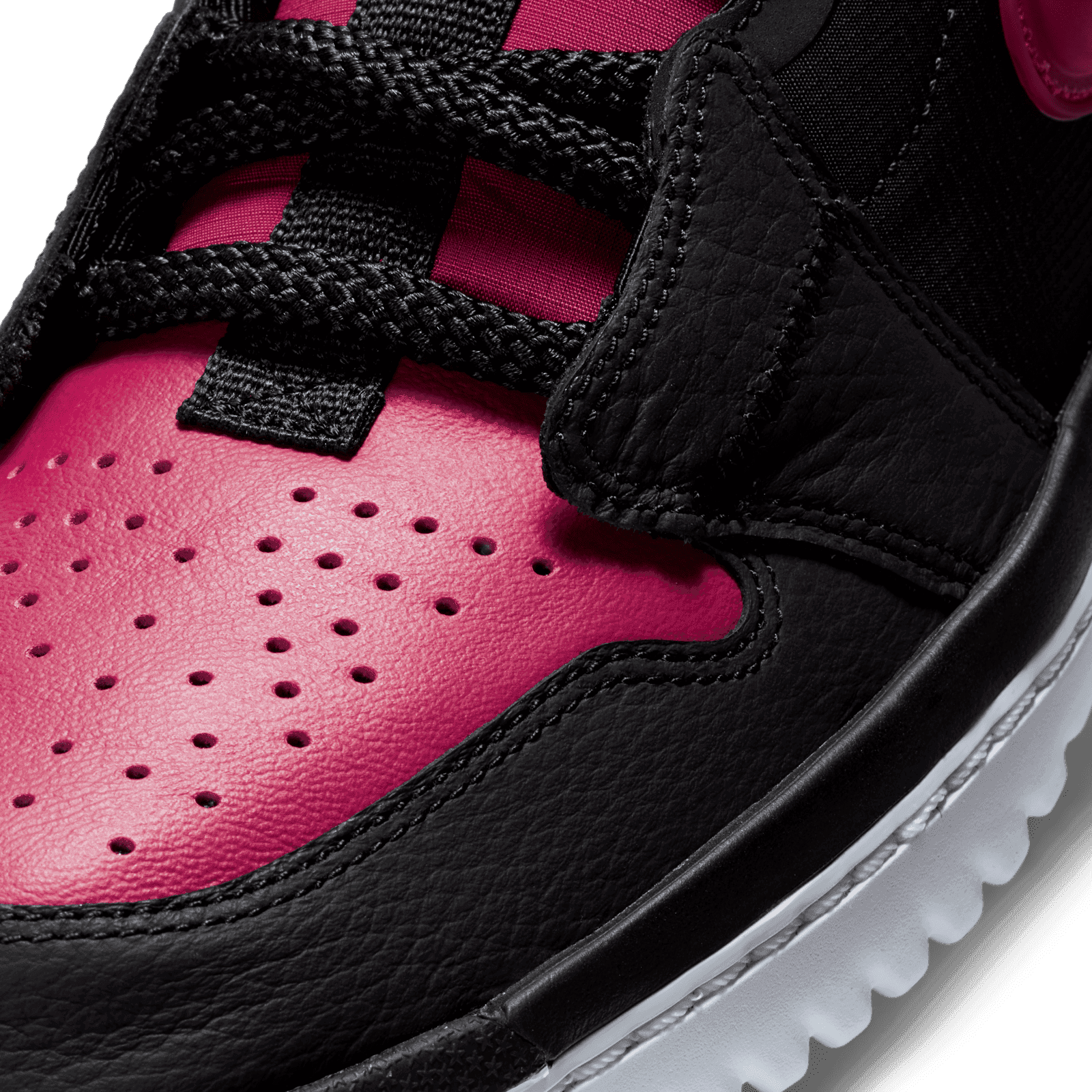 jordan 1 high react black noble red