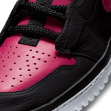 Jordan 1 High React Black Noble Red Angle 5
