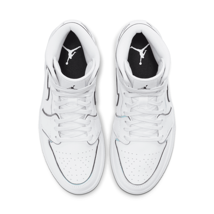 Jordan 1 Mid Iridescent Reflective White (W) - CK6587-100 Jordan 1 Mid Iridescent Reflective White (W) - CK6587-100