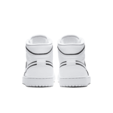 Jordan 1 Mid Iridescent Reflective White (W) Angle 3