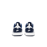 Nike Court Borough Low 2 'White Signal Blue' (PS) Angle 3