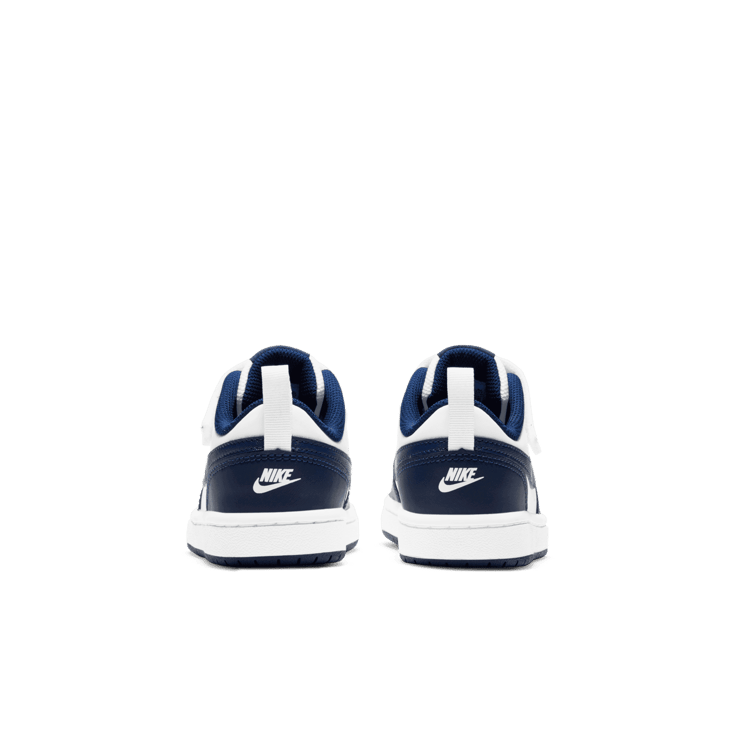 Nike Court Borough Low 2 'White Signal Blue' (PS) Angle 3