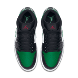 Jordan 1 Mid Green Toe Angle 1