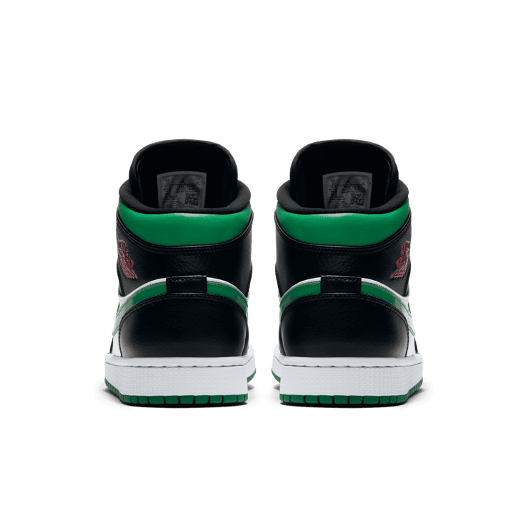 Jordan 1 Mid Green Toe Angle 3