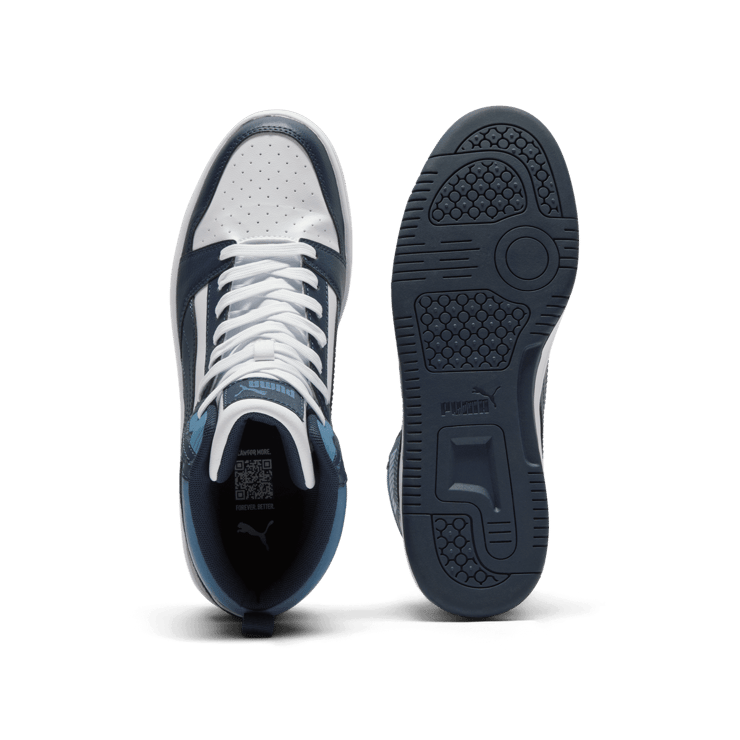 PUMA Rebound Sneakers in Dark Blue Angle 1