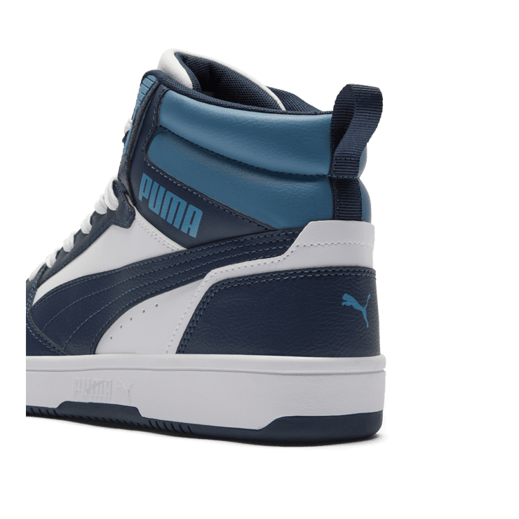 PUMA Rebound Sneakers in Dark Blue Angle 4
