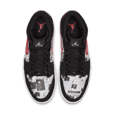 Jordan 1 Mid Newspaper Air Times Angle 1