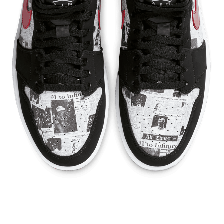 Jordan 1 Mid Newspaper Air Times - 852542-061 Raffles & Where to Buy Jordan 1 Mid Newspaper Air Times - 852542-061 Raffles & Where to Buy
