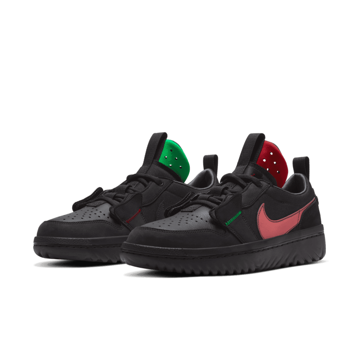 Jordan 1 Low React Fearless Ghetto Gastro Angle 2