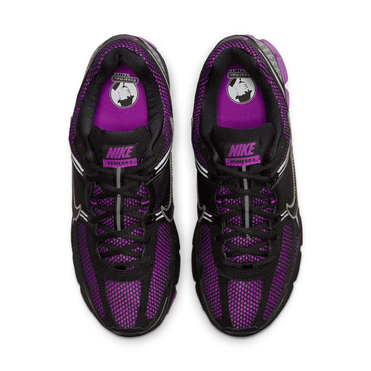 Nike Zoom Vomero 5 Vivid Purple Black Angle 2