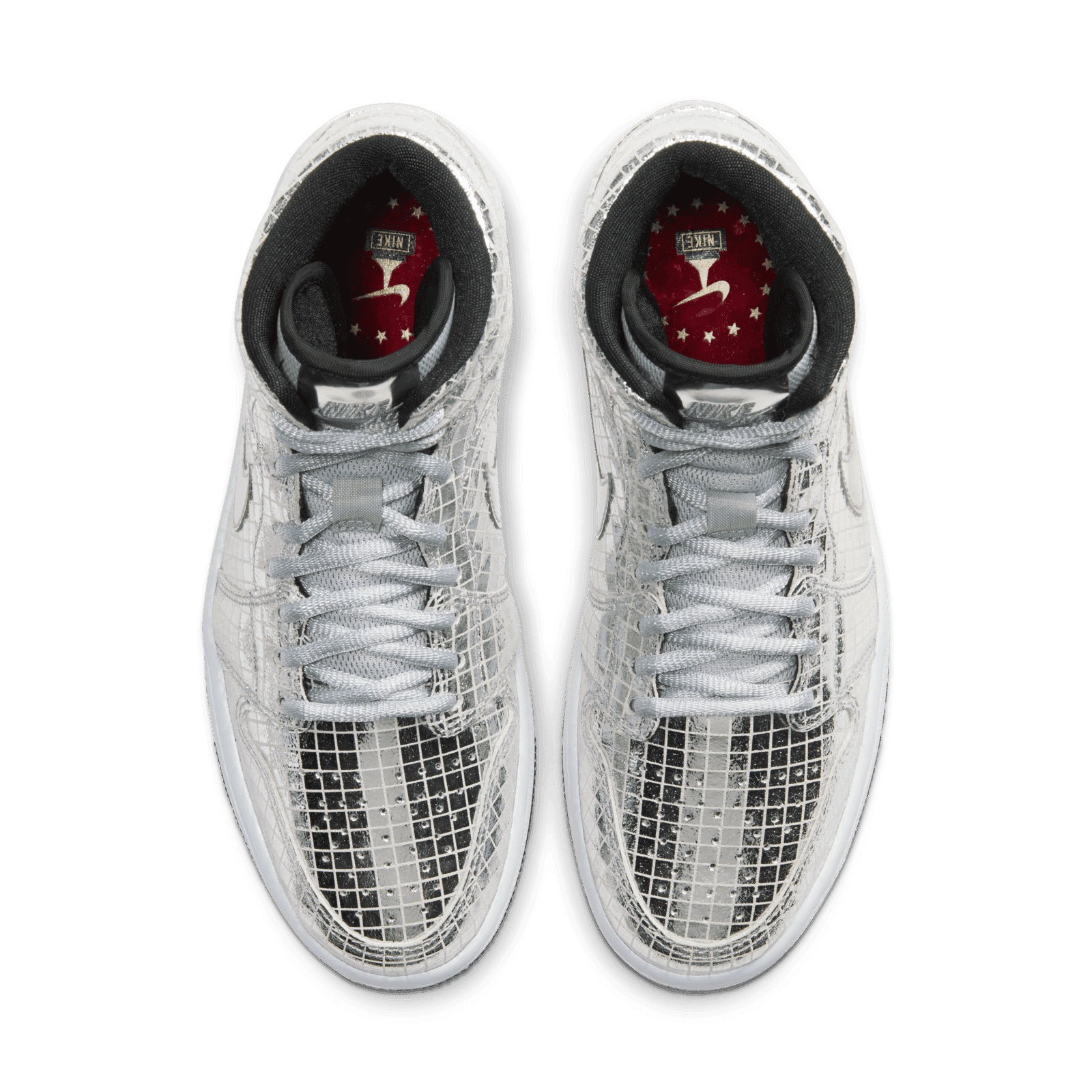 disco ball jordan 1 mid