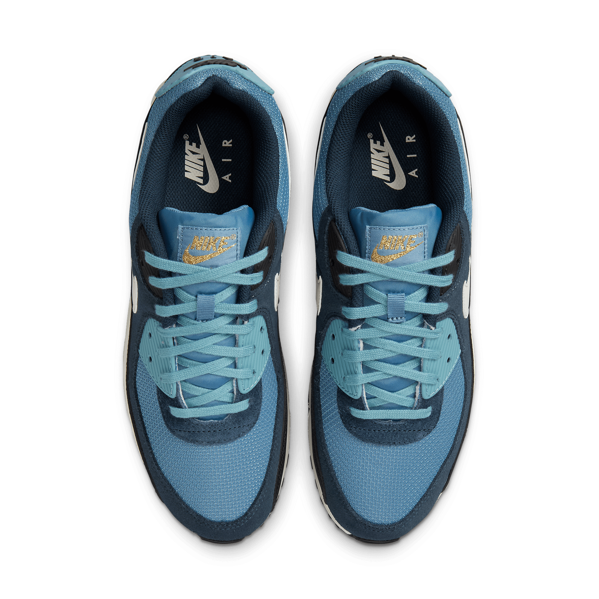 NIKE AIR MAX90 724981-400 ブルー Nike Air Max 90 Winter PRM \"Blue Recall\" Trainers (2014) (683282