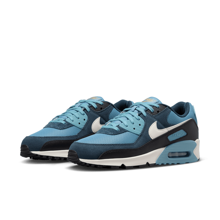 Nike Air Max 90 Premium Armory Navy Angle 3