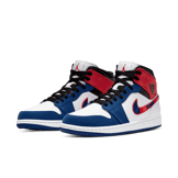 Jordan 1 Mid Multi-Color Swoosh Angle 2