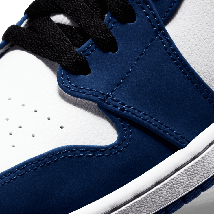 Jordan 1 Mid Multi-Color Swoosh Angle 5