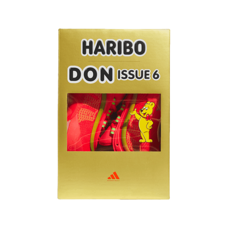 adidas DON Issue 6 Haribo Goldbears Lucid Red Angle 0