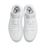 Jordan 1 Low White (W) Angle 1