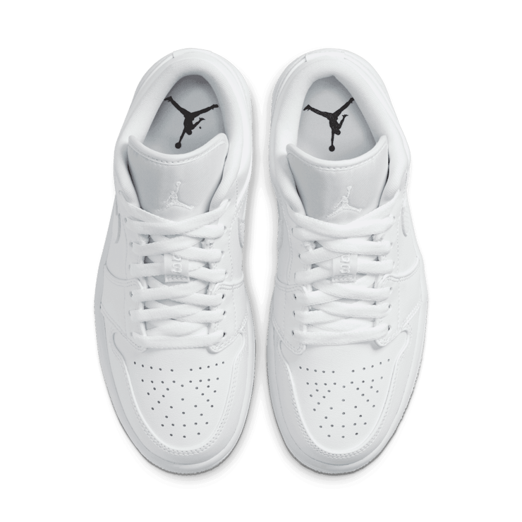 Jordan 1 Low White (W) Angle 1