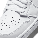 Jordan 1 Low White (W) Angle 4