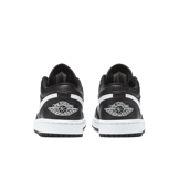 Jordan 1 Low Black White (W) Angle 3