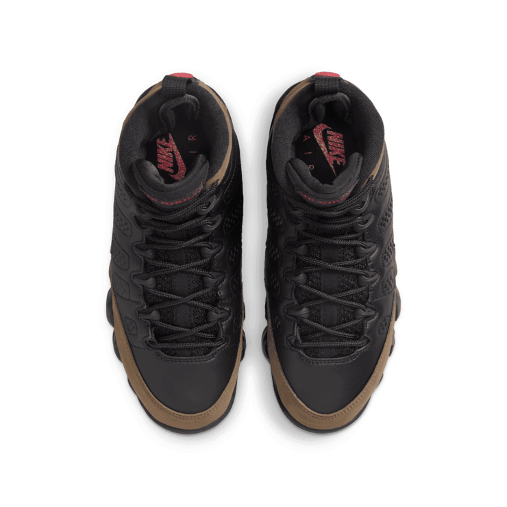 Air Jordan 9 Retro Olive (GS) Angle 1