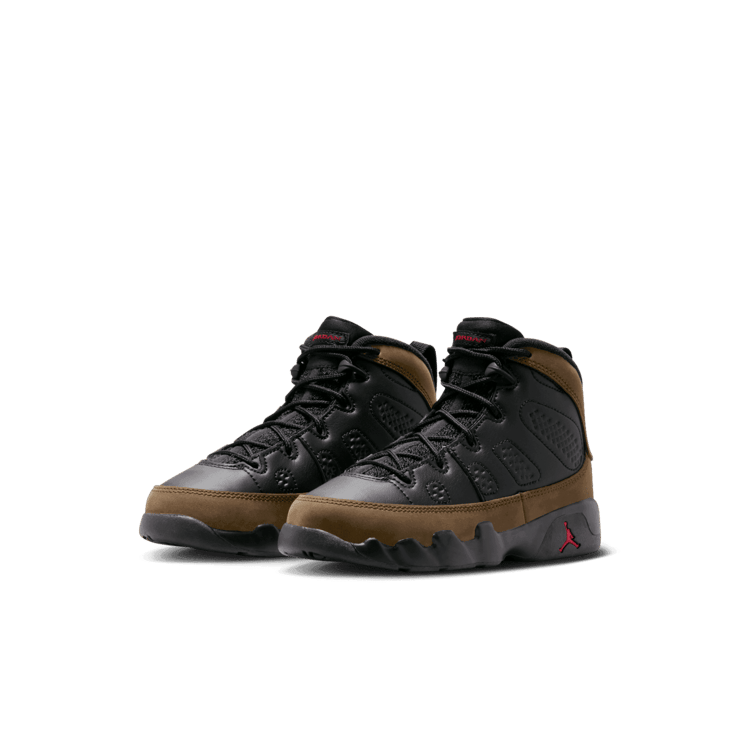 Air Jordan 9 Retro Olive (PS) Angle 2